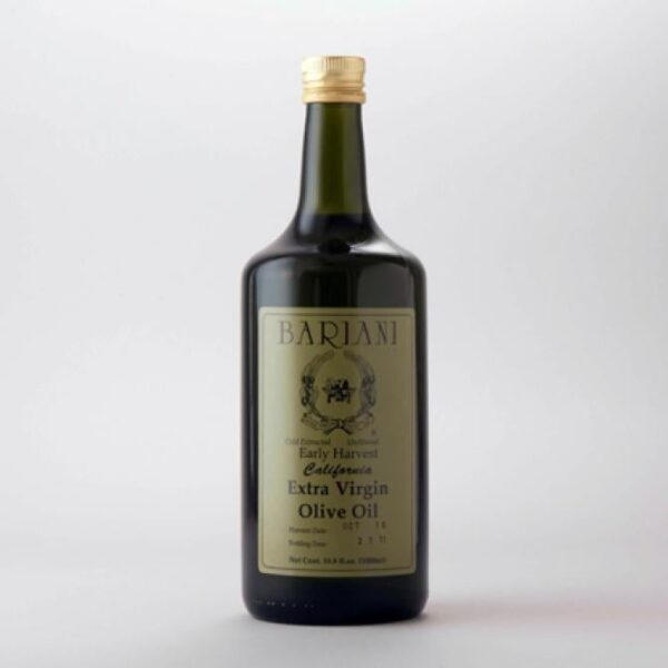 2022 Early Harvest Extra Virgin Olive Oil OU Kosher - Bariani Olive Oil