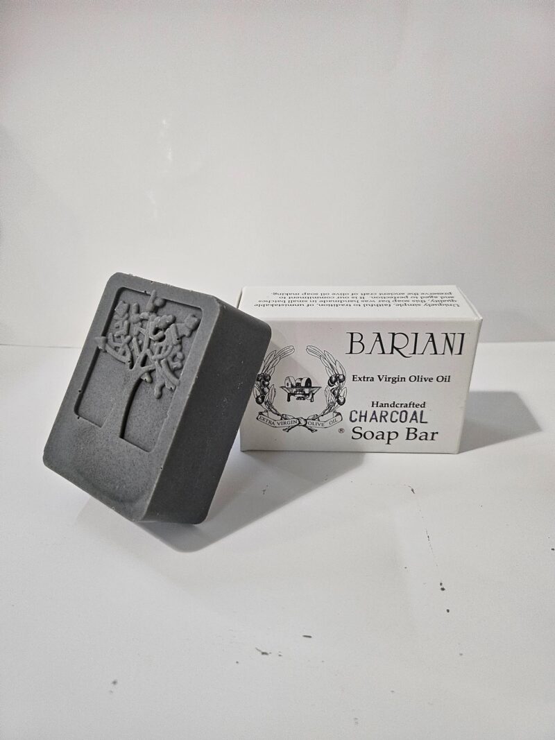 Charcoal soap bar variation